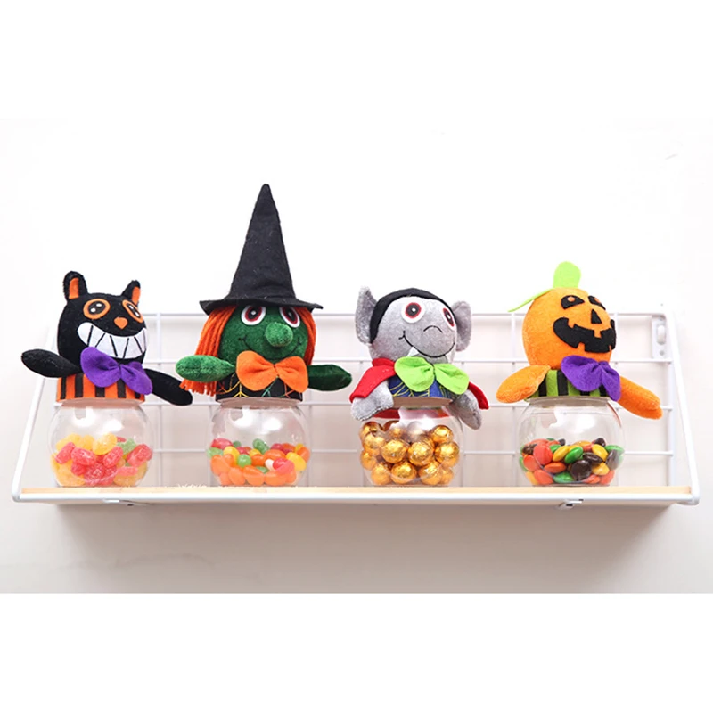 1 шт. креативный портативный трюк на Хэллоуин или прозрачная конфета банки тыква