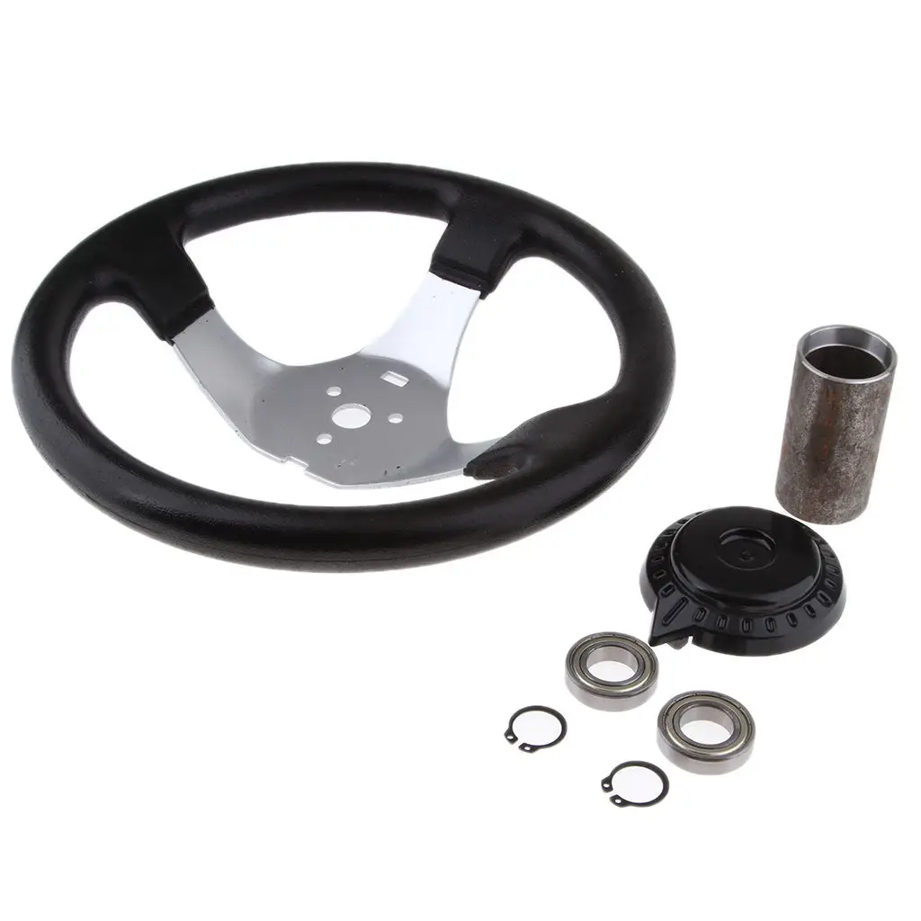 

300mm 150CC 250CC Go Kart Quad Steering Wheel For Hammerhead Kandi JCL