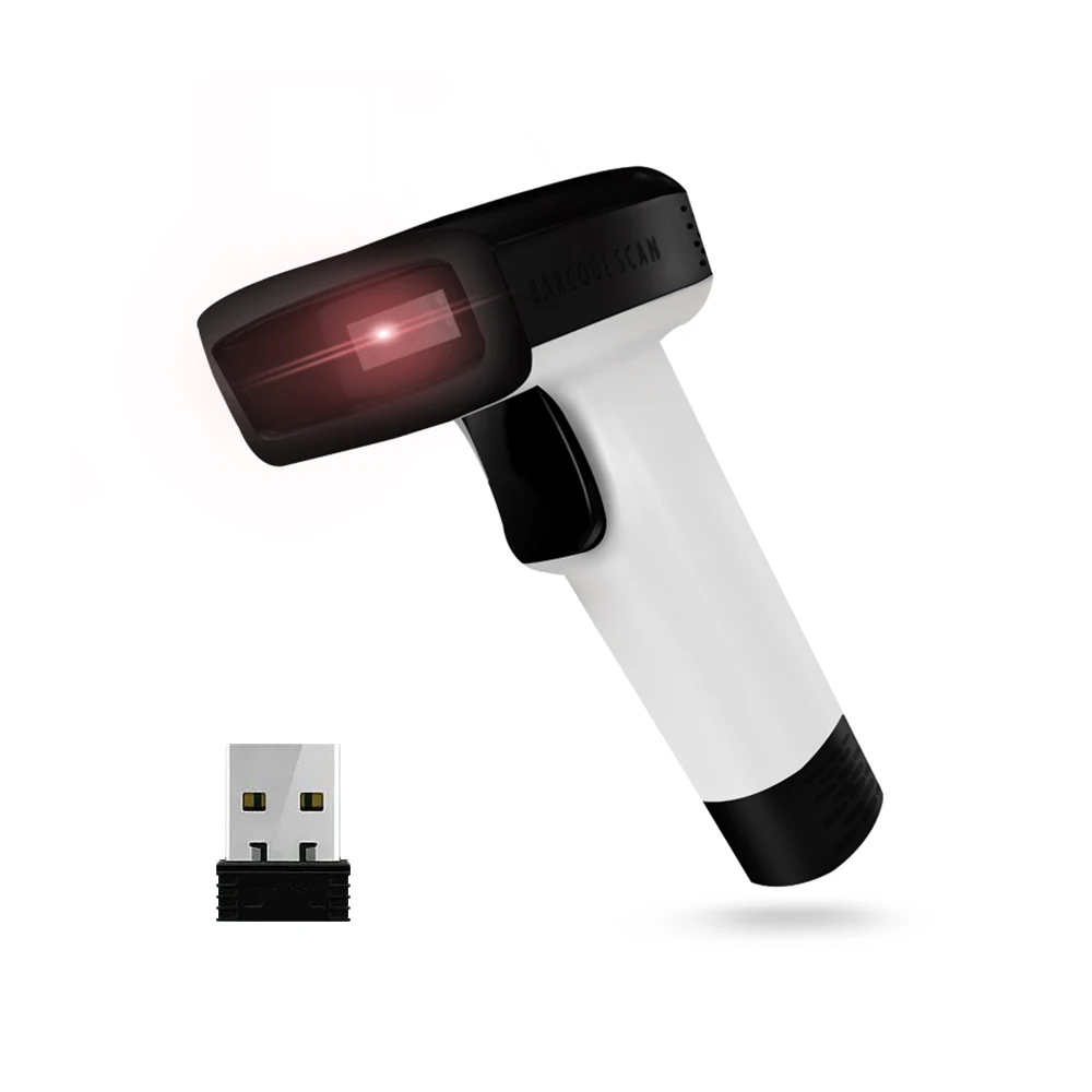 

2,4G беспроводной CT825W 2,4G беспроводной сканер штрих-кода точная идентификация поддержка одномерного сканирования штрих-кода/QR-кода