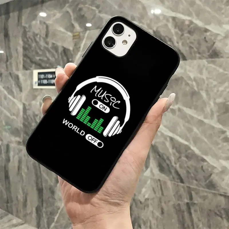 Чехол для телефона MaiYaCa с технической музыкой iPhone 11 12 13 mini pro XS MAX 8 7 6 6S Plus X 5S SE 2020 XR |