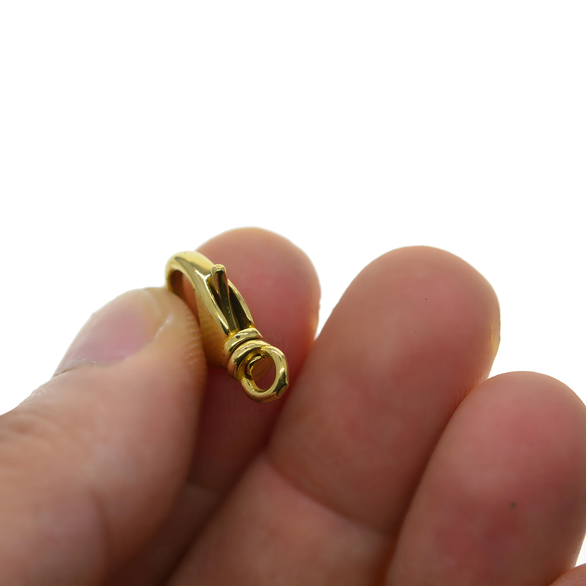 Зажим латунный поворотный в виде карабина 20 мм 0 8 дюйма 6 шт. | Украшения и