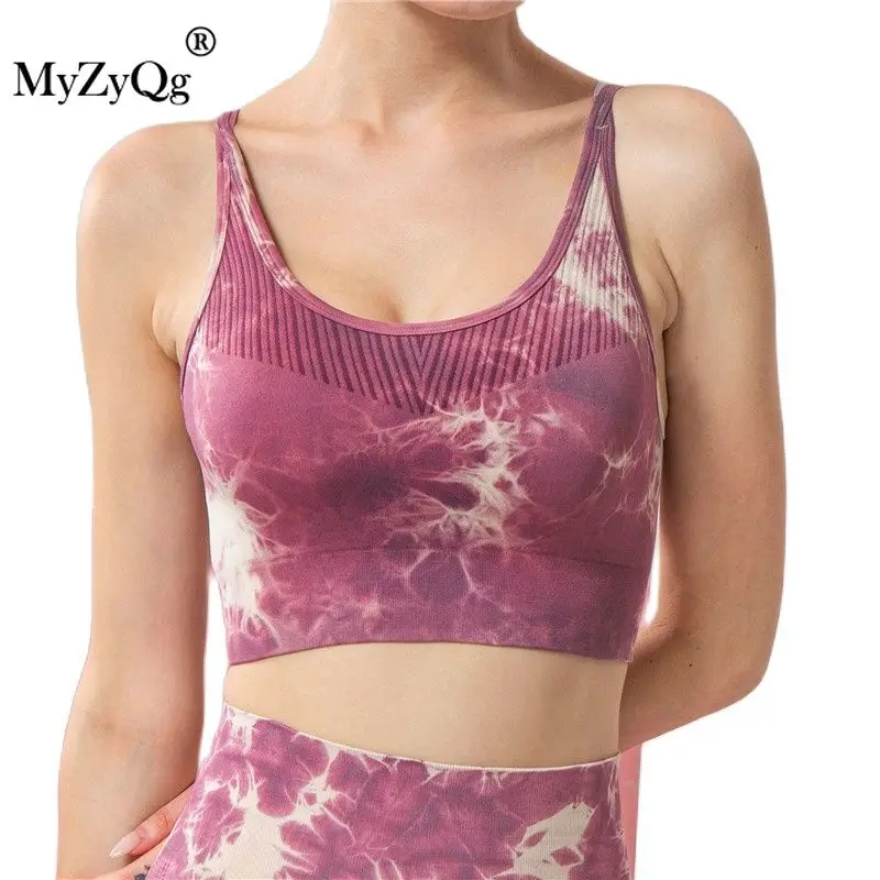

Спортивный бюстгальтер, Женский ударопрочный бесшовный топ с принтом, с эффектом пуш-ап