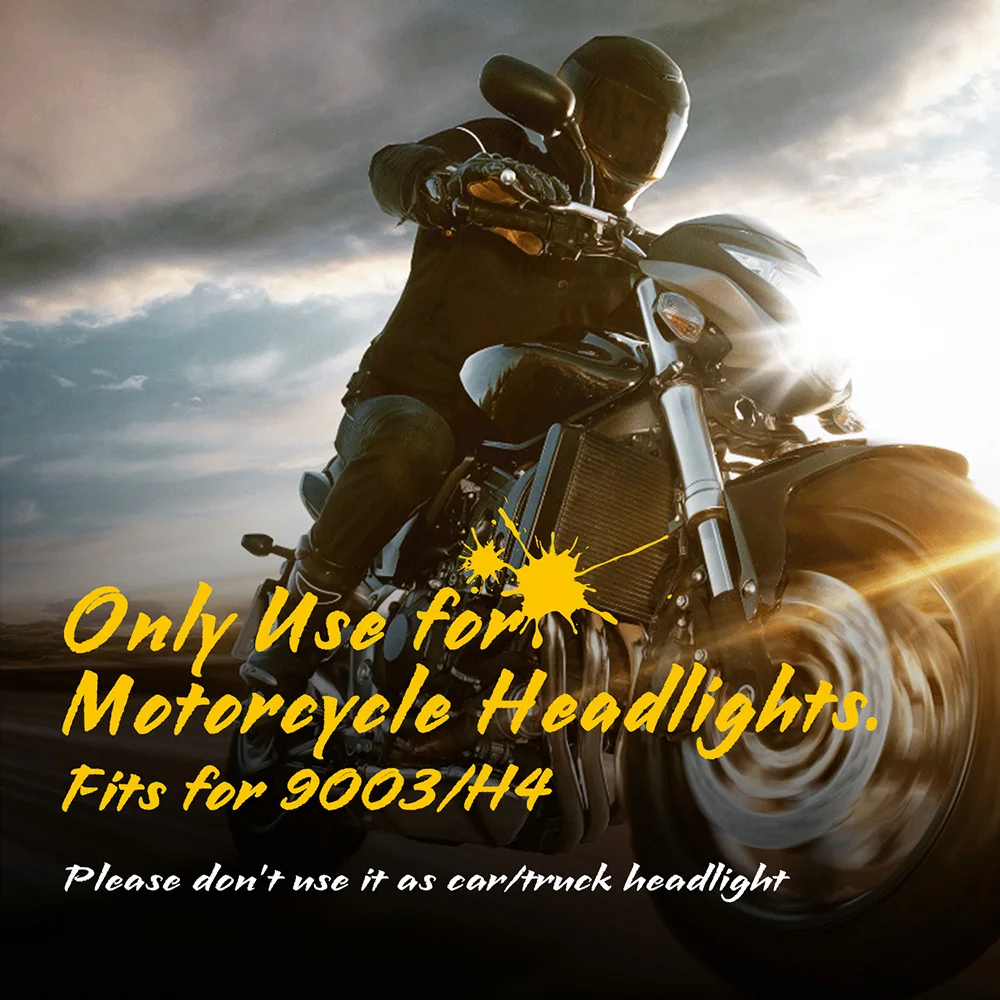 Светодиодная фара для мотоцикла H4 светодиодные лампы 9-36 в 6500 лм цветовая