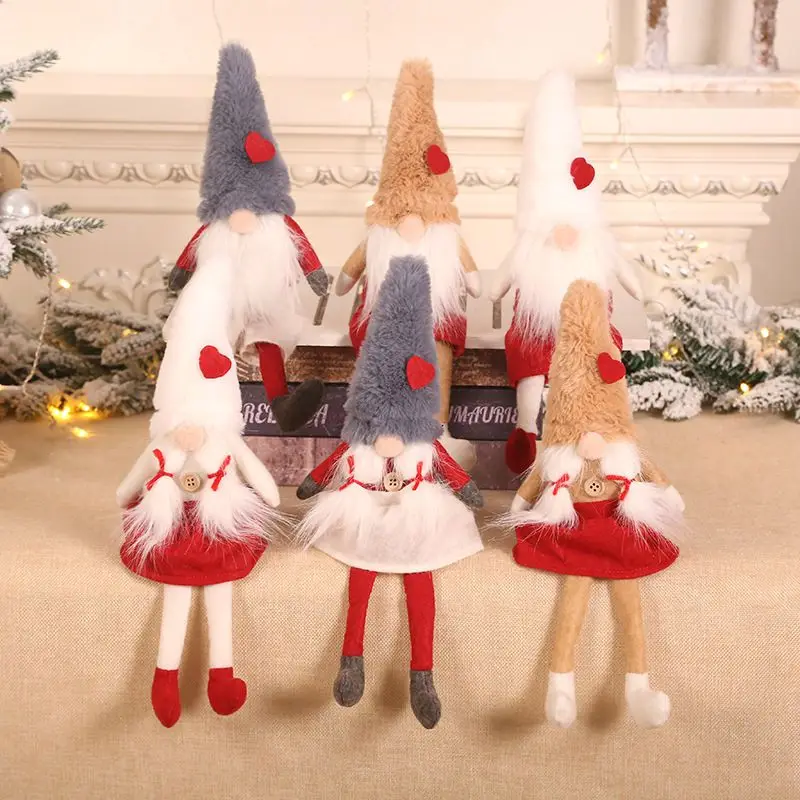 Newst различные стили ручной работы шведский Рождество Санта гном плюшевые куклы
