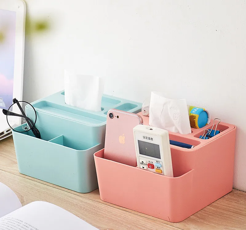 

Desktop storage box tissue box household products creative multi-function office living room car tissue box
