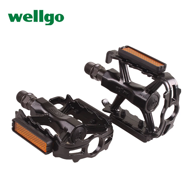 Wellgo M224 Высокое качество ультра легкий шлем для дорожного велосипеда Алюминий MTB