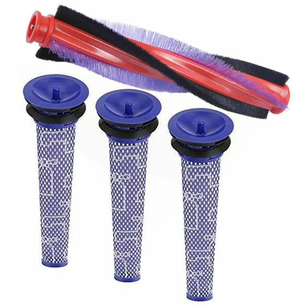 

225 мм роликовая щетка, предварительный фильтр для Dyson V6 пушистый V6 Animal DC58 DC59 DC59, роликовый фильтр, аксессуары для пылесоса