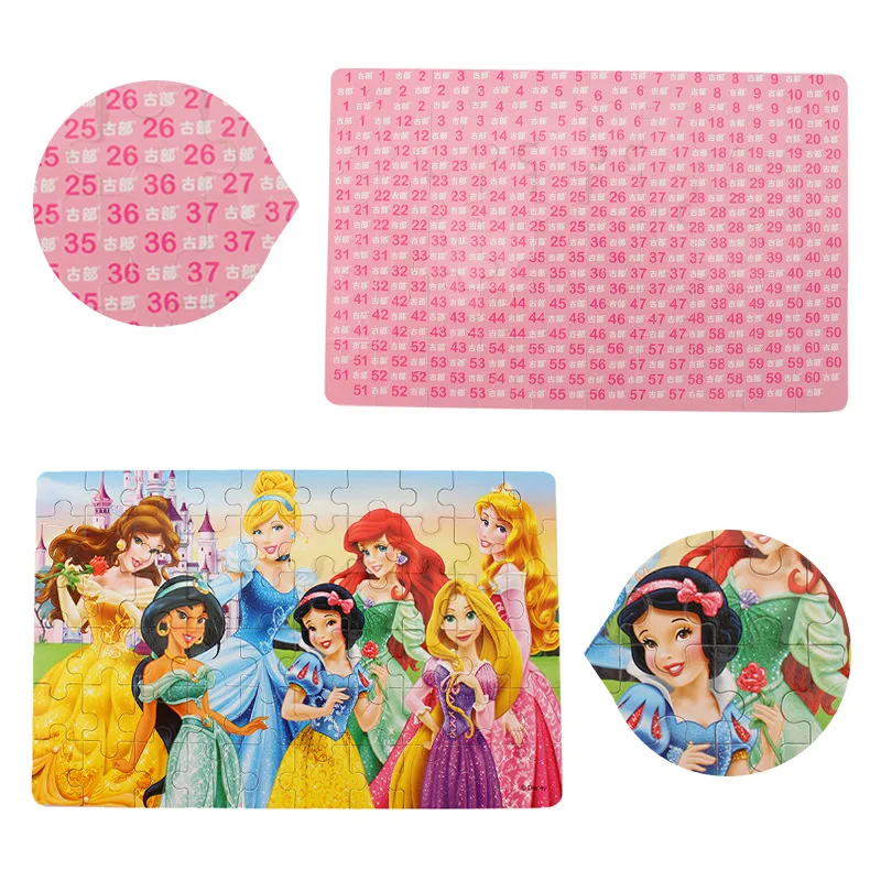 Оригинальная детская деревянная головоломка из мультфильма Диснея Микки