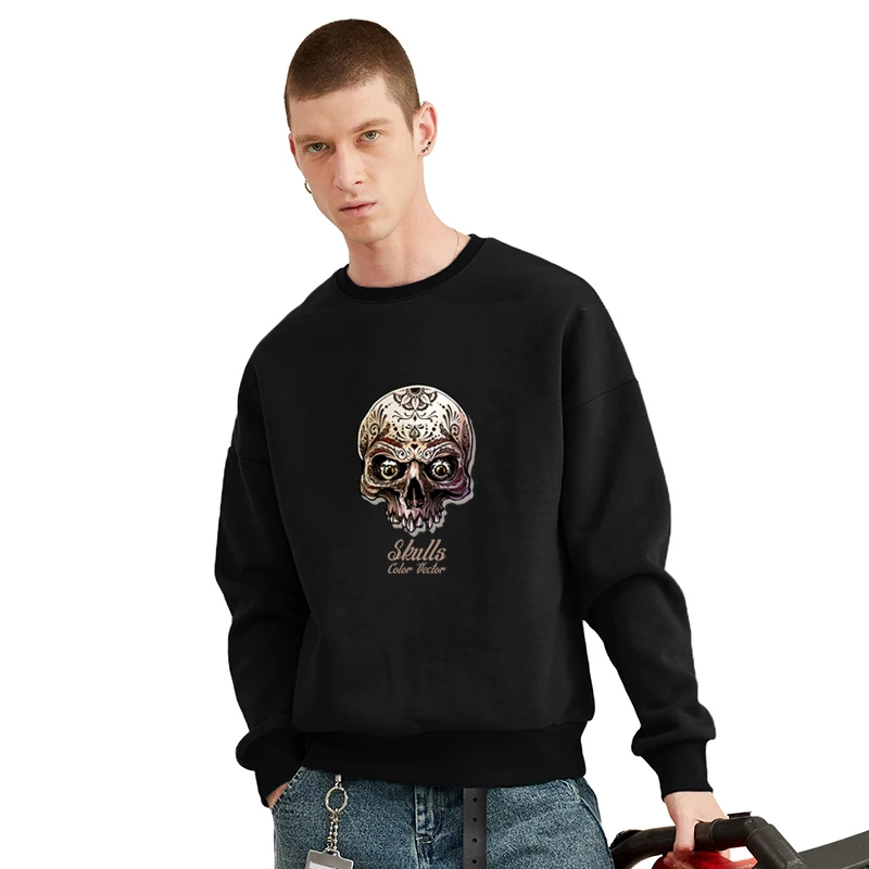 Термонаклейки Prajna в стиле панк Череп нашивки для одежды сделай сам стиль рок