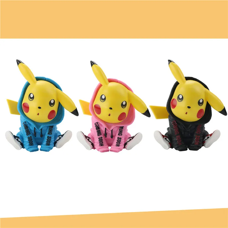 

Модные фигурки из аниме «Покемон», 3 шт.