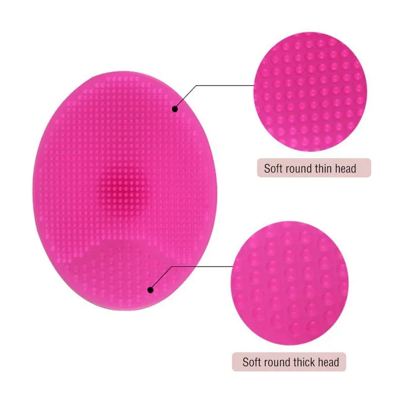 Лица с очищающим средством для ног силиконовый коврик очистки кистей стиральная