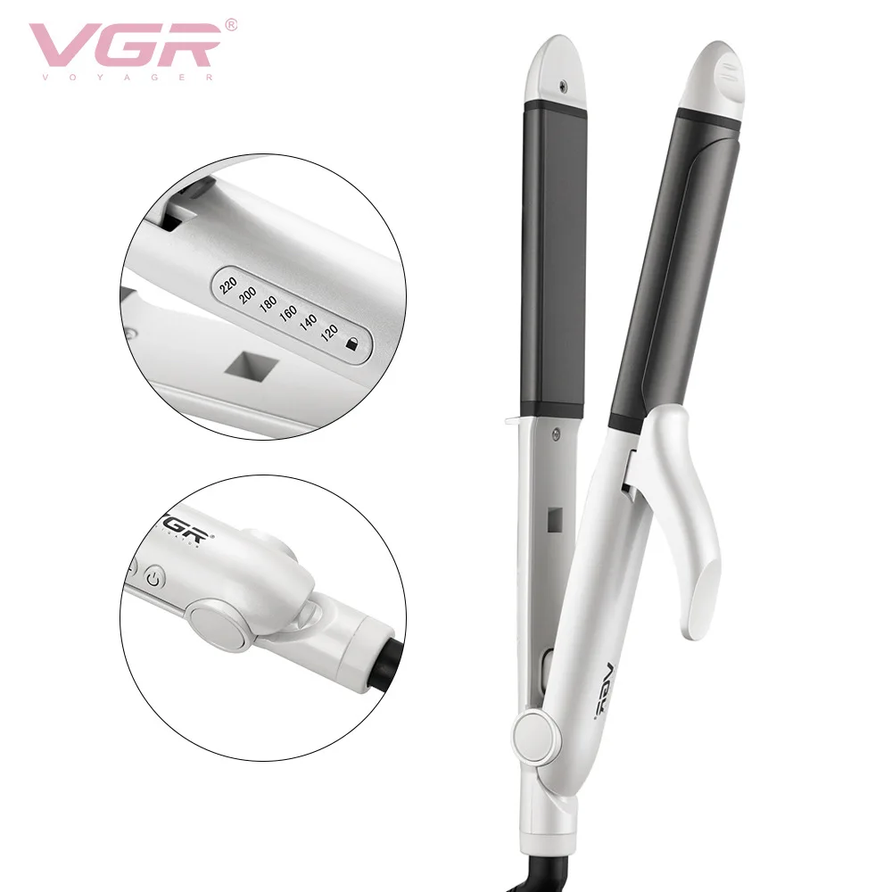 6 ПРЯМЫХ локонов с двумя электрическими роликовыми стержнями. Бутик влажной и