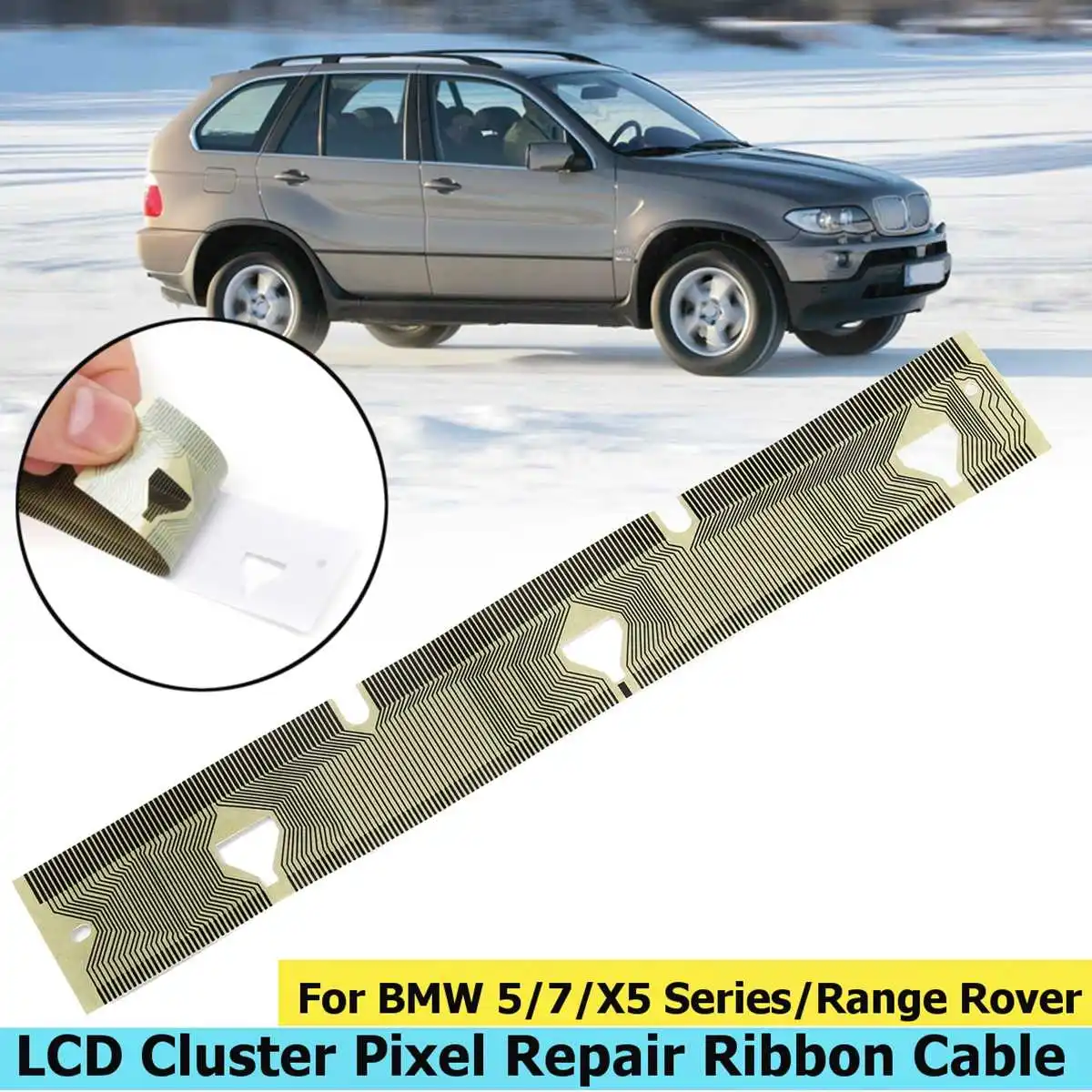 Горячая Новинка 1 шт. приборная панель кластер LCD лента для показа кабель BMW E38 Pixel