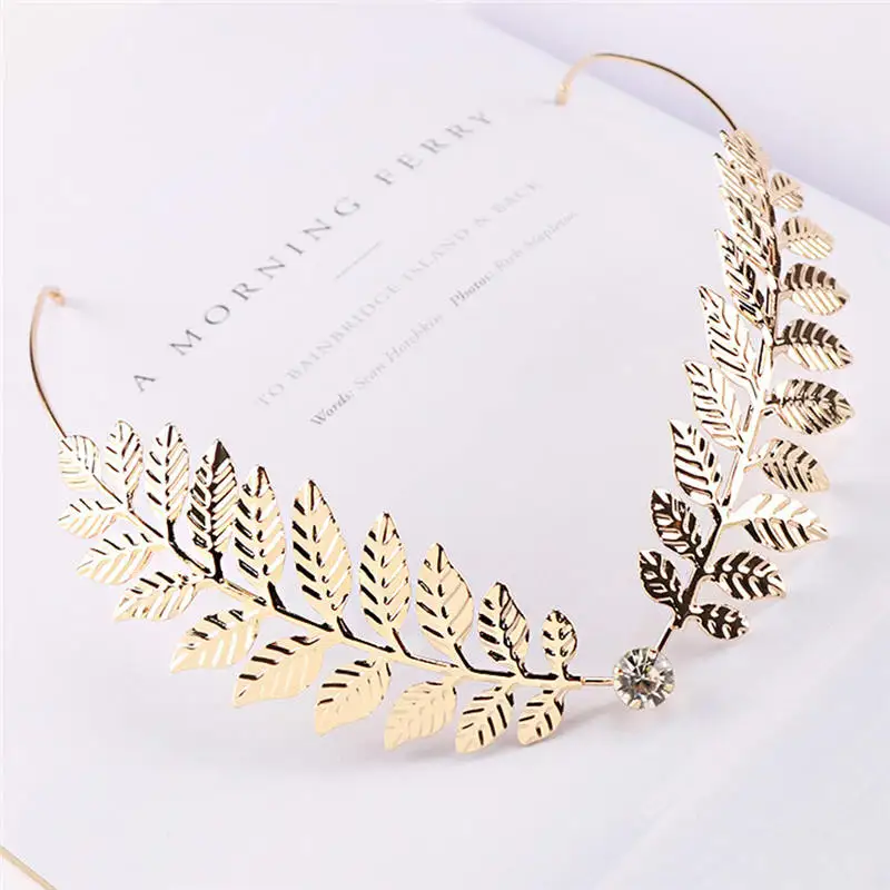 Модные повязки на голову из сплава с кристаллами головные уборы жемчужными