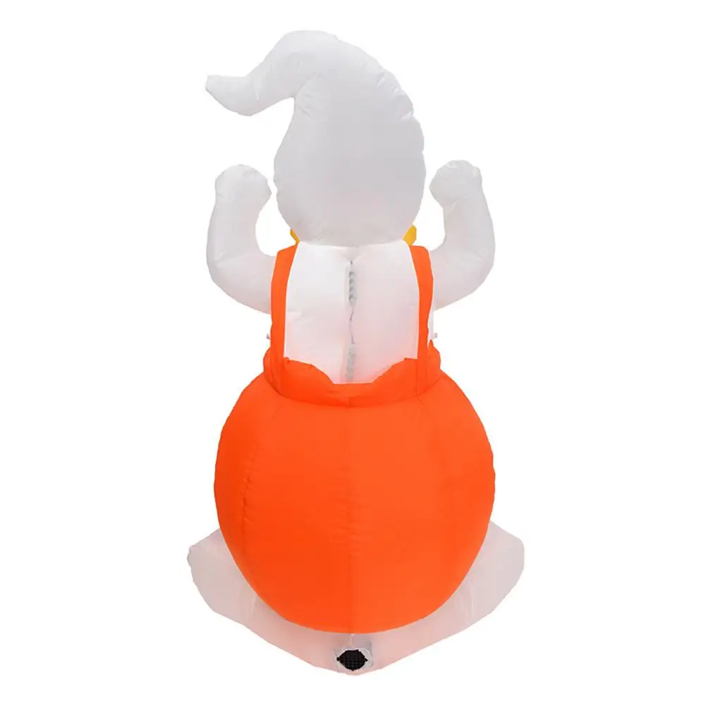 Надувная тыква на Хэллоуин наружное страшное украшение 1 2 м вечерние надувная