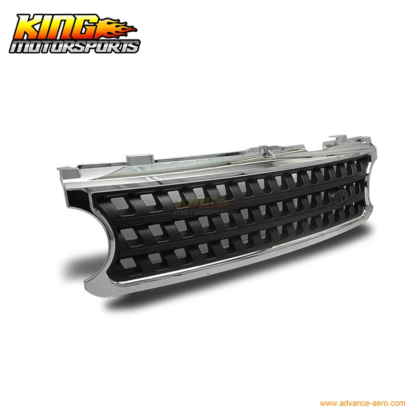Подходит для 06 07 08 09 Range Rover Grill Land Blacktype 2 - Chrom Black USA Domestic бесплатная доставка |