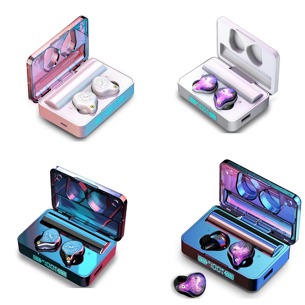 Гарнитура Bluetooth 5 0 наушники беспроводные Игровые CVC 8 шумоподавляющие IPX7