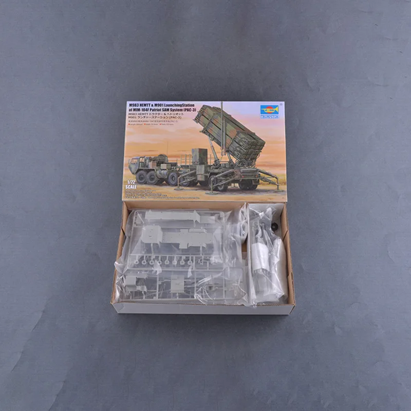 

1/72 Trumpeter 07157 Static M983 HEMTT M901 Launching Station Truck of MIM-104F Patriot Model Indoor Toys TH19377-SMT2