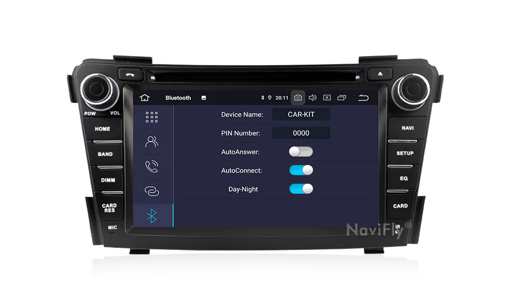 NaviFly Android 9,0 автомобильный мультимедийный плеер gps навигации для HYUNDAI I40 I-40 2011 2012 2013 стерео радио RDS