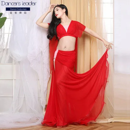 

2020 new belly dance performance clothes fairy practice clothes suit high-end sexy oriental dance performance clothes
