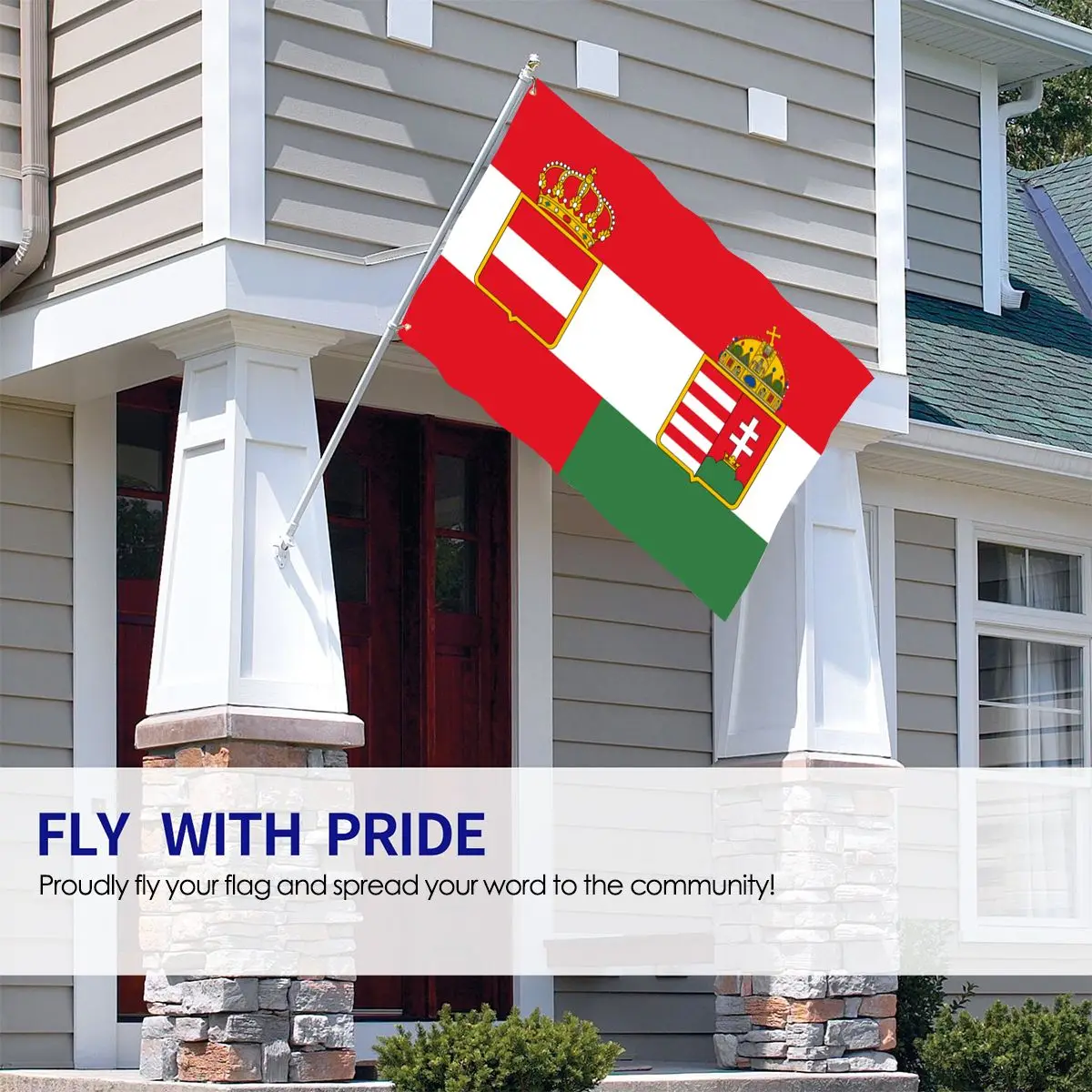 Austrian Flag (1869-1918) 90x150cm |