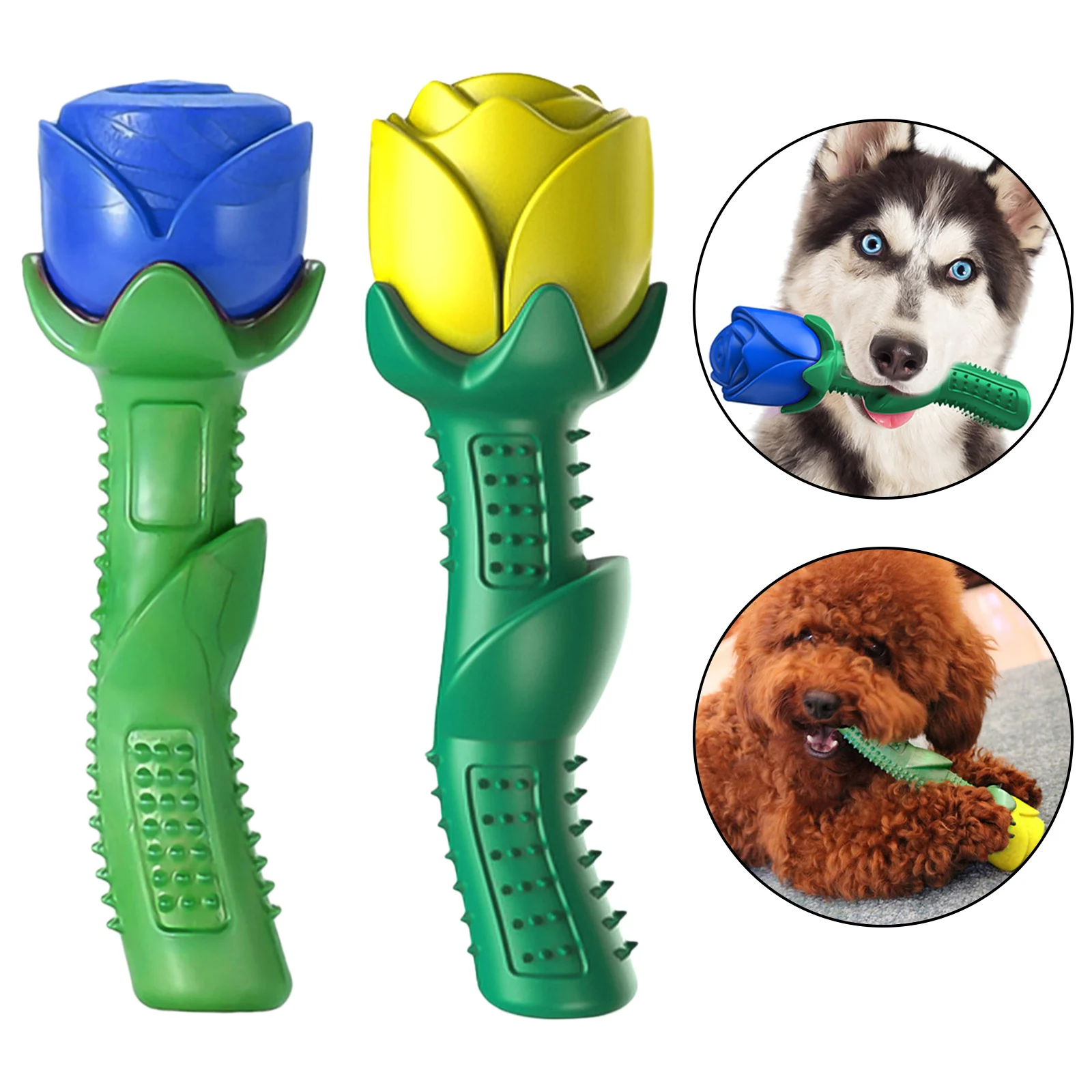 

Cute Dog Chew Toy Bite Resistant Chewing Molar Teeth Cleaning Training