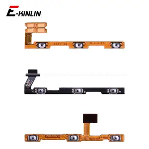 Imported Switch Power ON OFF Key Mute Silent Volume Button Ribbon Flex Cable For HuaWei Y9 Y7 Y6 Pro Y5 Prime