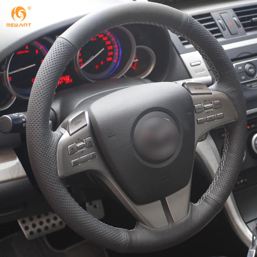 MEWANT черная искусственная кожа фотосессия для Mazda 6 Atenza 2009 2010 2011 2012 аксессуары