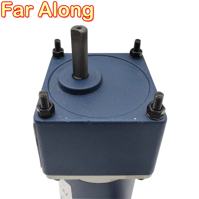 Мотор-редуктор постоянного тока 12 В 24 15 Вт медленная скорость 10-600 об/мин в DC