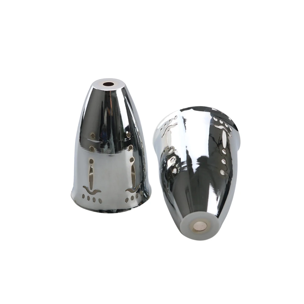 1 шт. серебристый металлический чехол для кальяна аксессуары гаджет на верхней