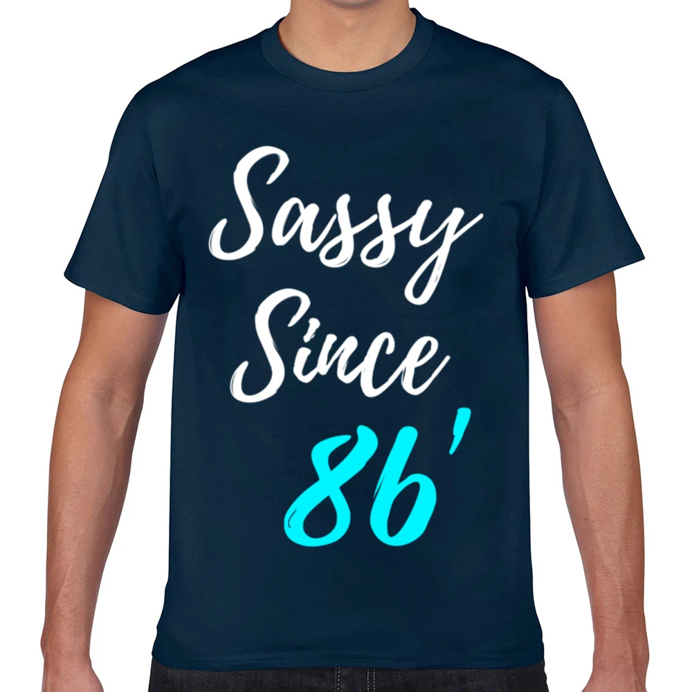 Топы футболки для мужчин нахальный с 86 день рождения комические надписи Geek