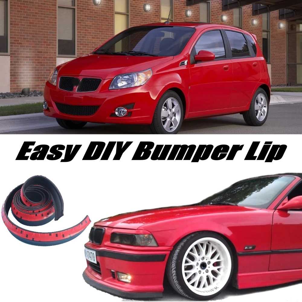 NOVOVISU бампер губы для Pontiac G3 Wave/Top Gear Shop спойлер Тюнинг автомобиля/комплект кузова | Отзывы и видеообзор