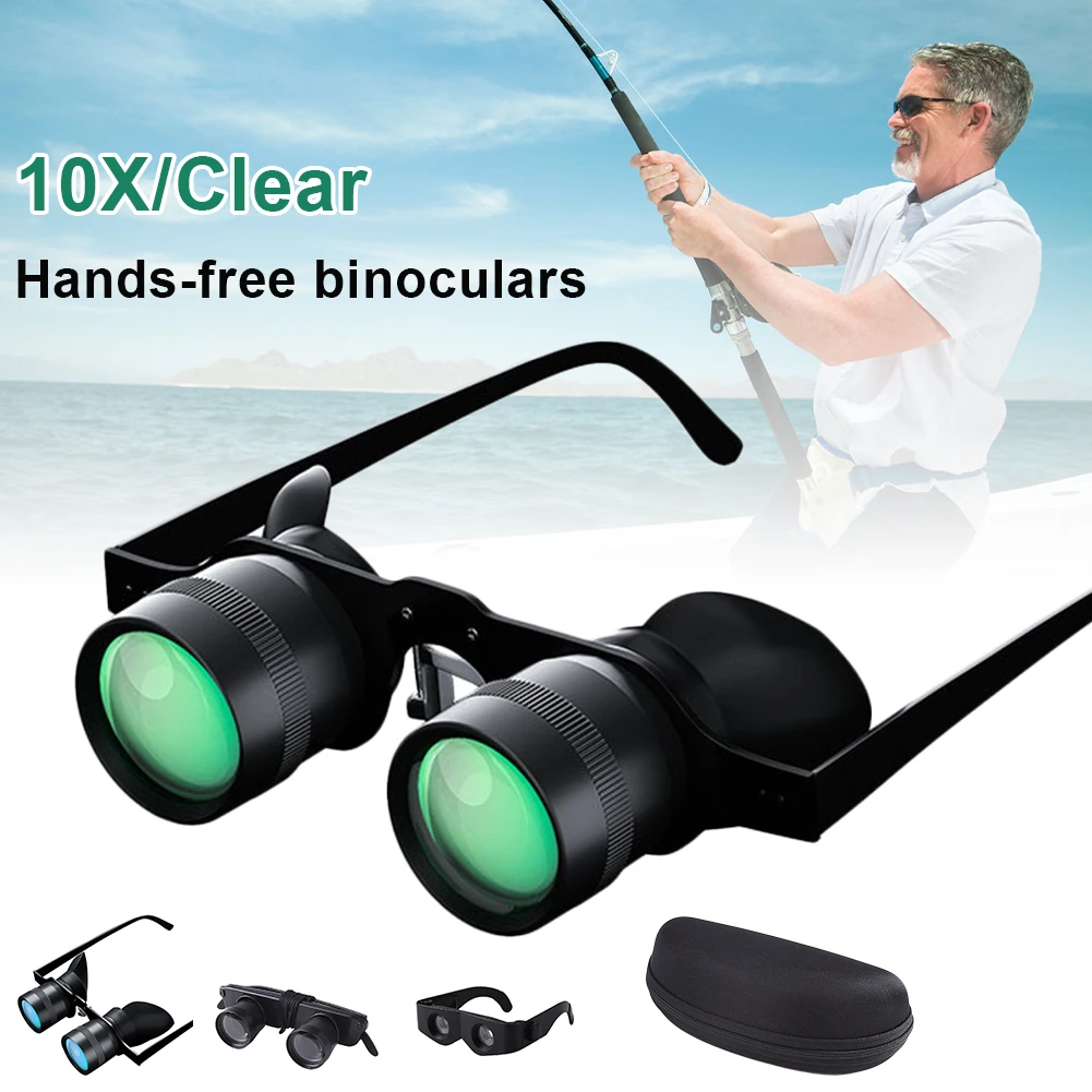 Очки-бинокли для рыбалки портативные очки с громкой связью наблюдения за птицами
