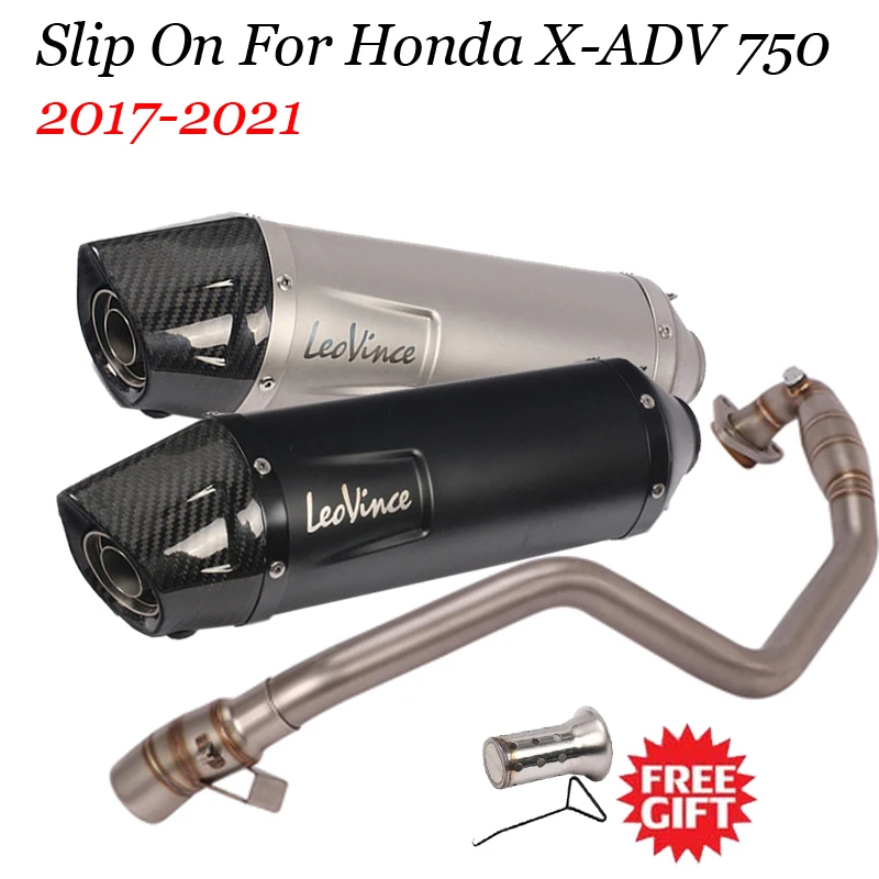 Фото Для Honda X-ADV 750 X ADV750 ADV 2017-2021 Full System глушитель выхлопной трубы для мотоцикла |