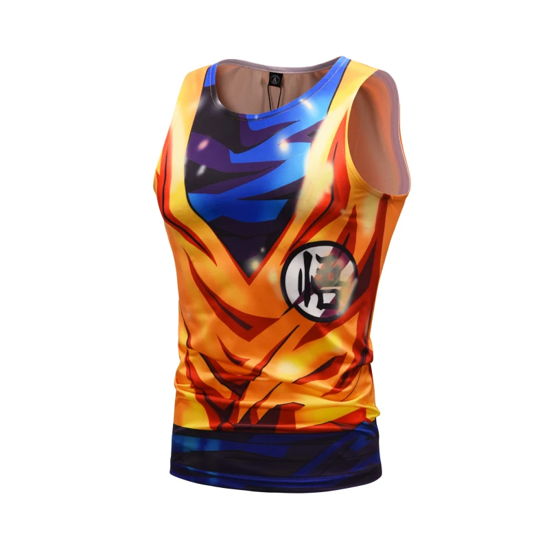 

2021 Zomer Nieuwe Collectie Anime Tank Tops Print Zoon Harajuku Cosplay Anime 3D Vest Mouwloze Hemden Mens Fashion Tops Jersey