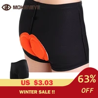 bike cycling shorts sponge gel 3d padded black comfortable wear resistant riding shorts pants underwear size s xxxl underwear