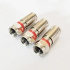 Водонепроницаемый компрессионный соединитель F NCHTEK RG6, адаптер компрессионного соединителяБесплатная доставка50 шт.