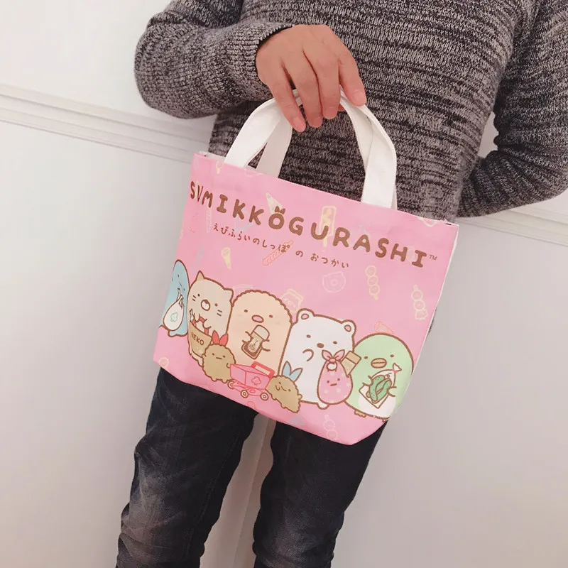 Новый Sumikko Gurashi модный Портативный Ланч бокс сумка для девочек симпатичная