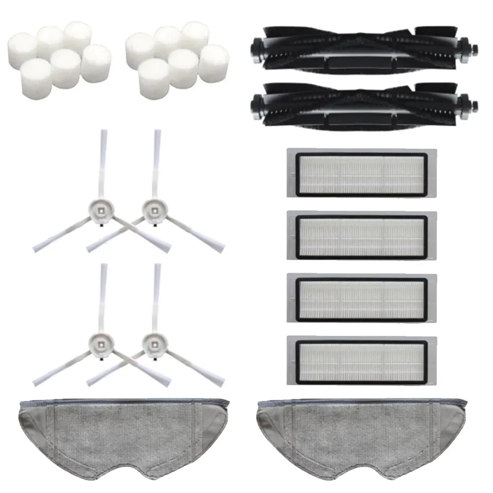

Roller Brushes Main Brush Filter Side Brushes Mop Cloth For Robot Vacuum Cleaner 360 S5 S7 Part Filters Mopping Cloths Replace