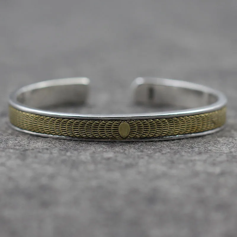 925 серебро браслет персонализированные ретро моды Индийский стиль высокого