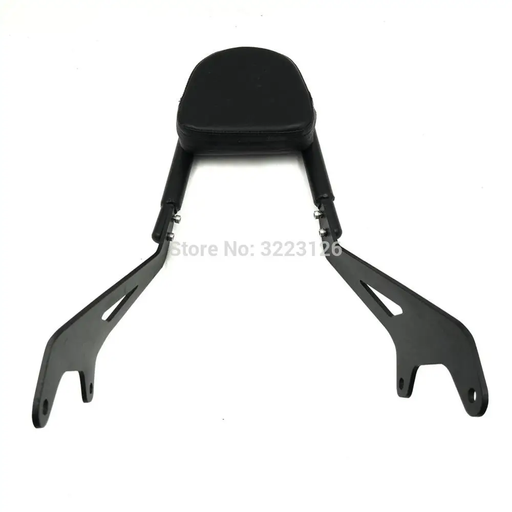 Черное сиденье для мотоцикла задняя пассажирская спинка Sissy Bar подлокотник Yamaha Star