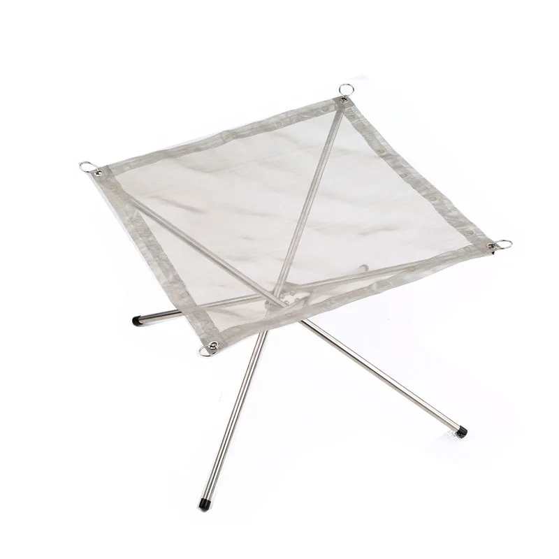 Новинка складной уличный инсинератор портативная печь из нержавеющей стали для