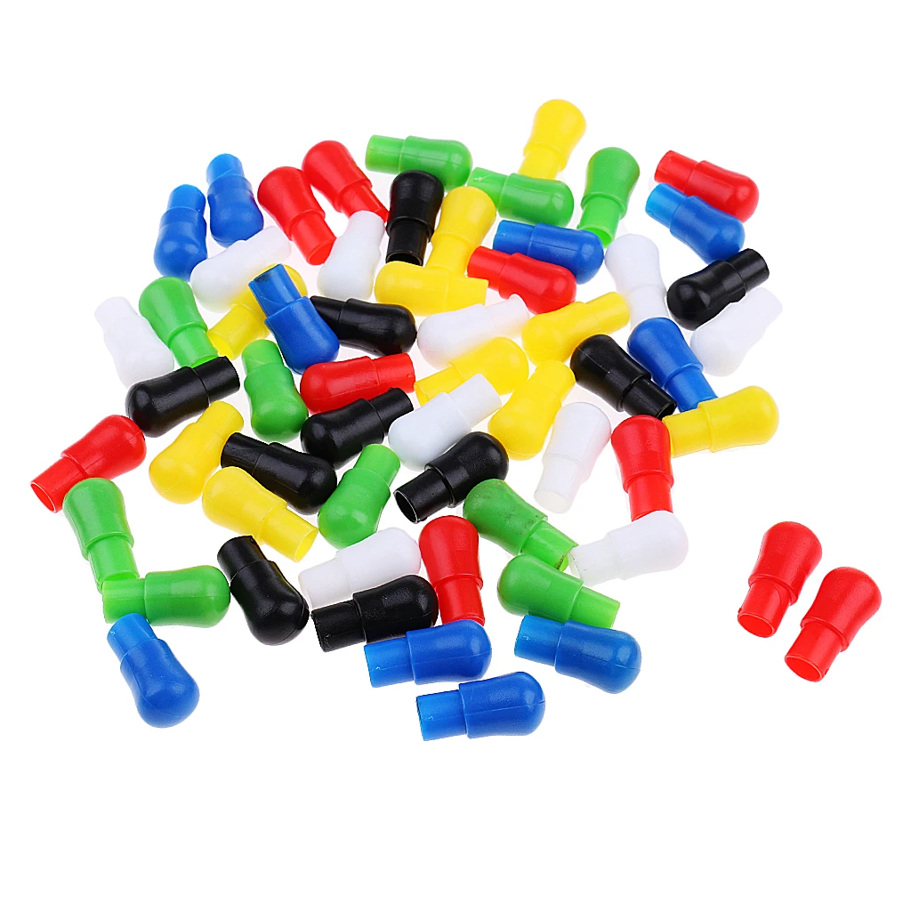 

60Pcs Game Figures Halma Cone Chess Piece For Games Like Chess, Halma