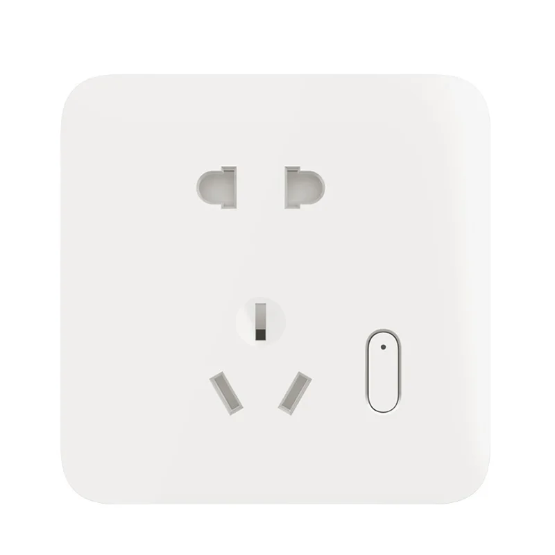 Xiaomi Mijia Smart Wall Power Socket Voice Control OTA Upgrade Intelligent Linkage Plug Sockets Home Outlet 250V Bedroom | Электроника