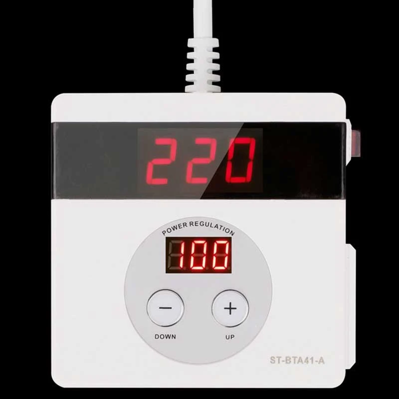 Led Digital Ac 220V 4000W Scr Electronic Voltage Regulator Temperature Speed Adjust Controller Dimming Dimmer Thermostat Eu Pl |