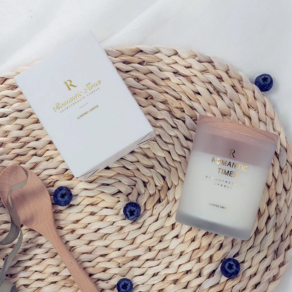 Растительное эфирное масло ароматерапия стеклянная свеча успокаивает нервы