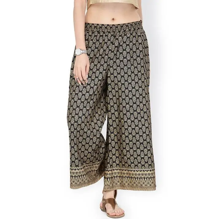 Новинка 2019 женские модные штаны в этническом стиле из хлопка индийские брюки