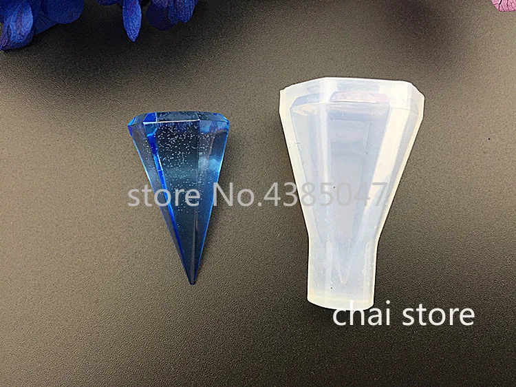 1 шт. прозрачные ручные три кубические формы из смолы DIY силиконовая высушенная