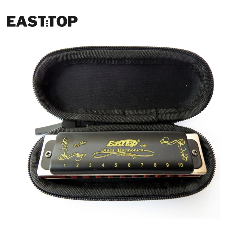 EASTTOP T008K рисовые 12 оттенков новая гармоника латунные рейды Фосфорная бронза
