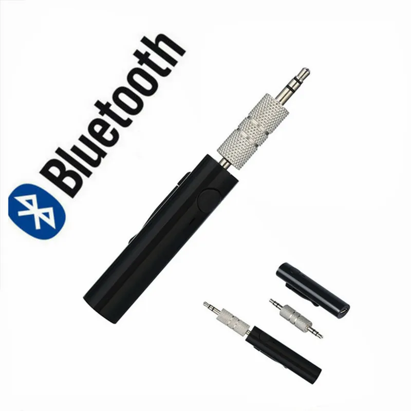 Мини 3 5 мм Jack Bluetooth свободные руки для автомобиля Музыка Аудио приемник адаптер
